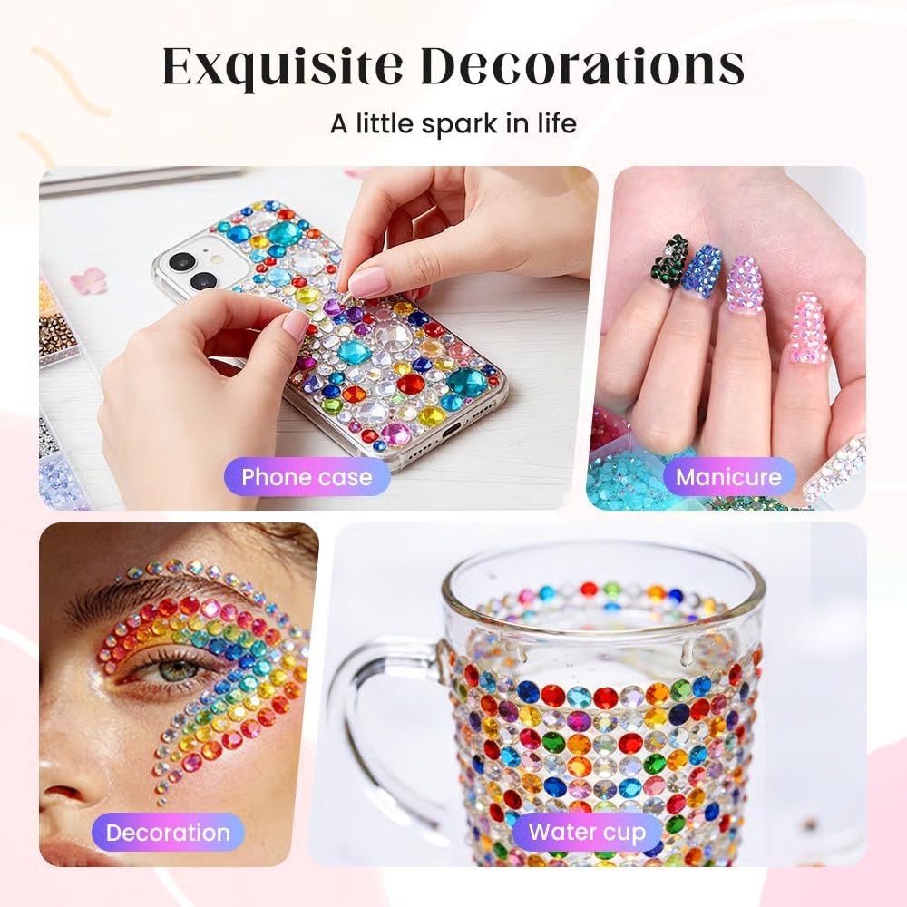🔥Summer Hot Sale 50% OFF⚡-💎Flat-back Jelly Rhinestone DIY Kit