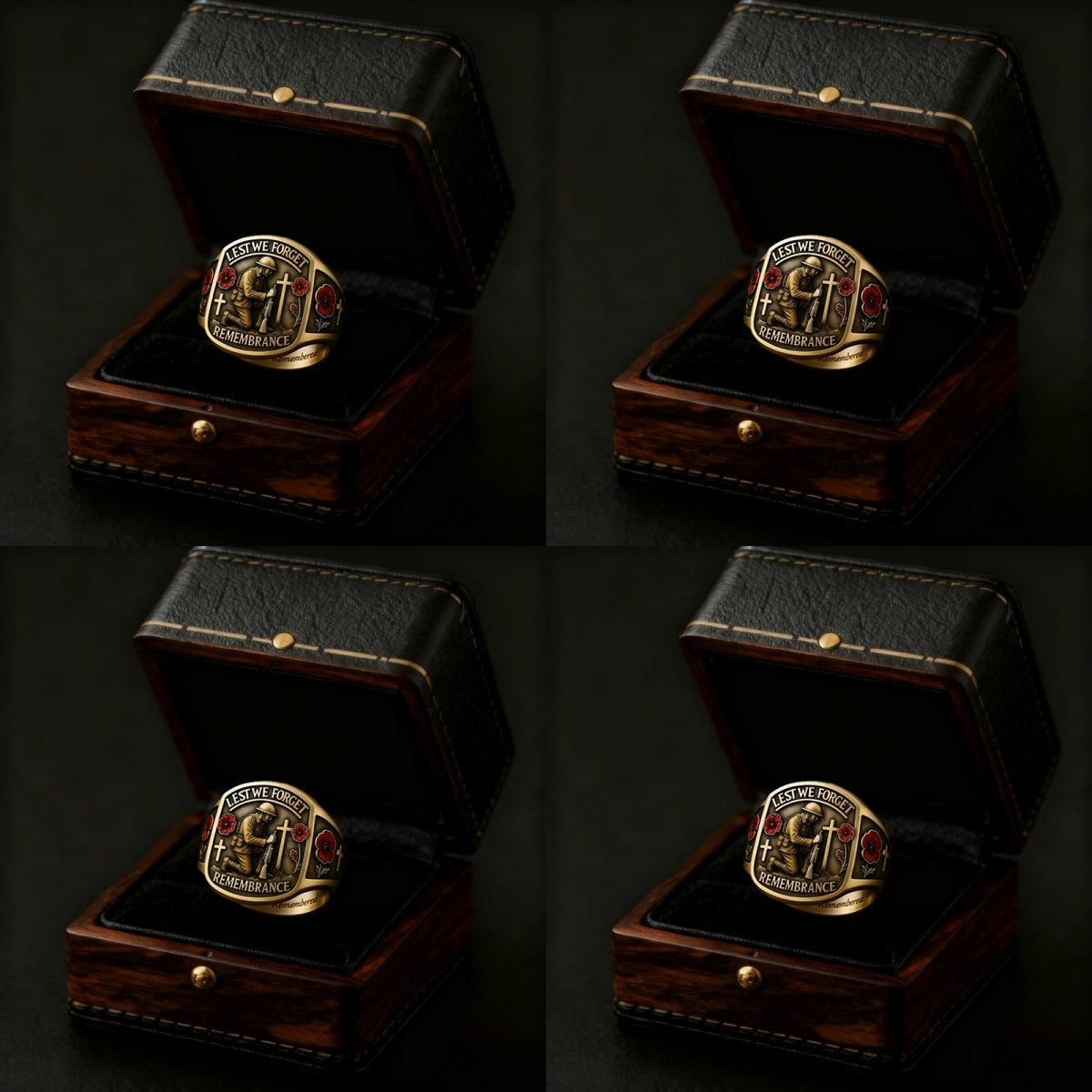 š„Last Day 60% OFFš¹ 2026 Remembrance Soldier RingšLest We Forget ā Honoring the Fallen