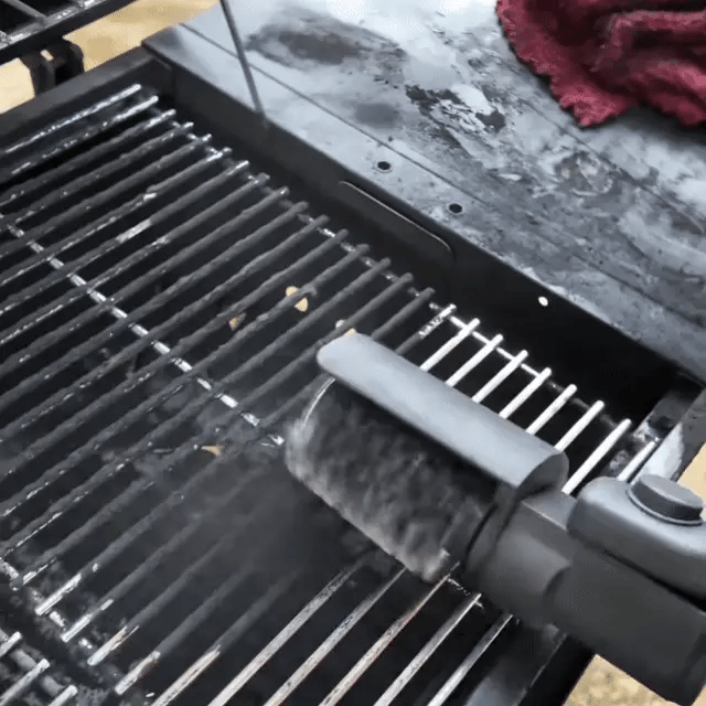Cheeroll®BBQ Grill Cleaner — As Seen on TV! — Cordless, Rechargeable Grill Cleaning Tool, Featuring a 350 RPM Stainless Steel Roller and LED Light