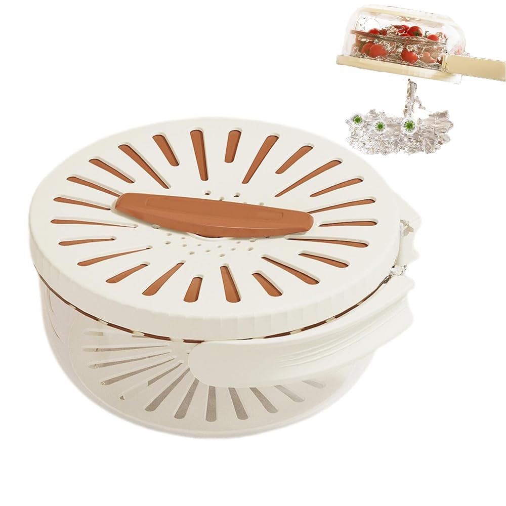 Hot Sale 62% Off New Draining Basket With Lid