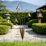🔥2026 New Model-🔥 – A PeaceCopper Calla Lily Garden Chime Setful Touch for Flower Lovers 🌿🔔