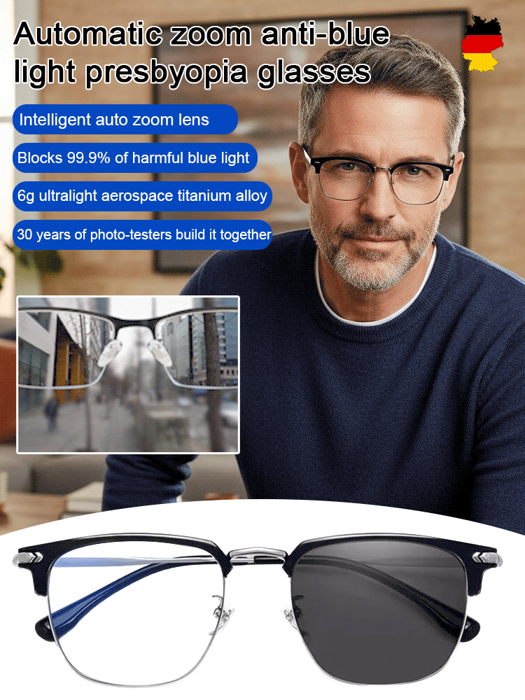 🌎Ends Today: 70% OFF!🔥👓Ultra-Light Blue Light Readers | All-Day Screen Comfort✨