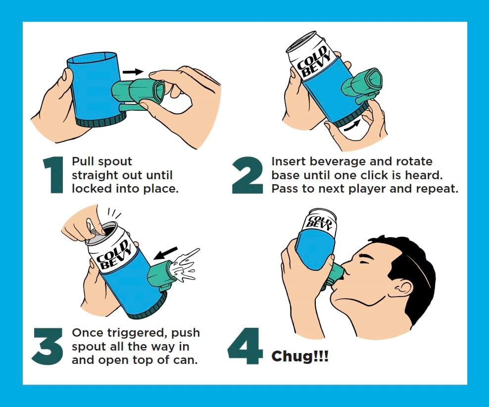🍻Shotgun Roulette™ Thrilling Twist and Pass Party Game