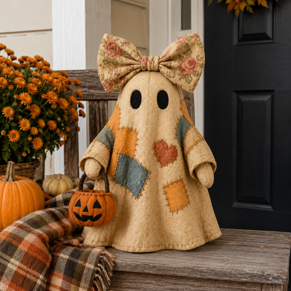 👻LAST DAY 60% OFF👻Lighted Vintage Patchwork Ghost🎃