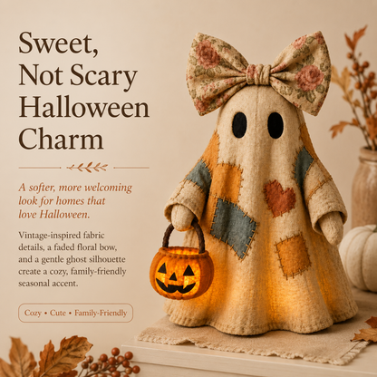👻LAST DAY 60% OFF👻Lighted Vintage Patchwork Ghost🎃