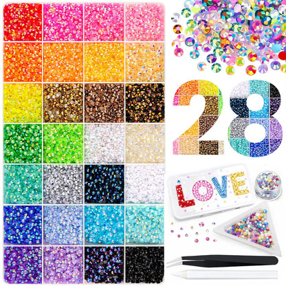 🔥Summer Hot Sale 50% OFF⚡-💎Flat-back Jelly Rhinestone DIY Kit
