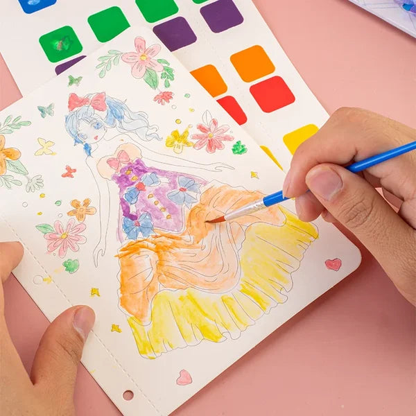 Childhood infinite dream hand-painted