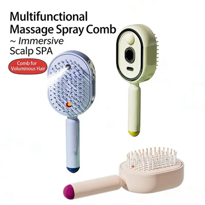 ⏰LAST DAY SALE: 🔥Electric Spray Air Cushion Massage Comb
