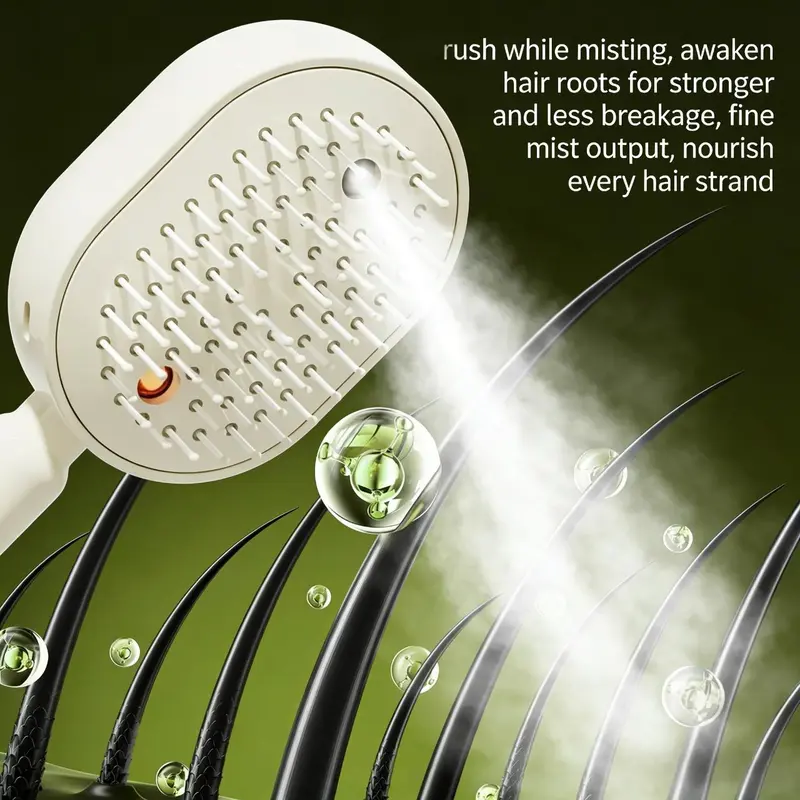 ⏰LAST DAY SALE: 🔥Electric Spray Air Cushion Massage Comb