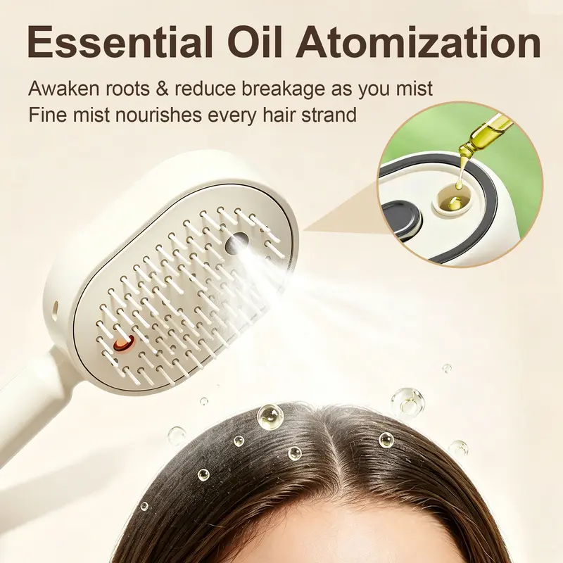 ⏰LAST DAY SALE: 🔥Electric Spray Air Cushion Massage Comb