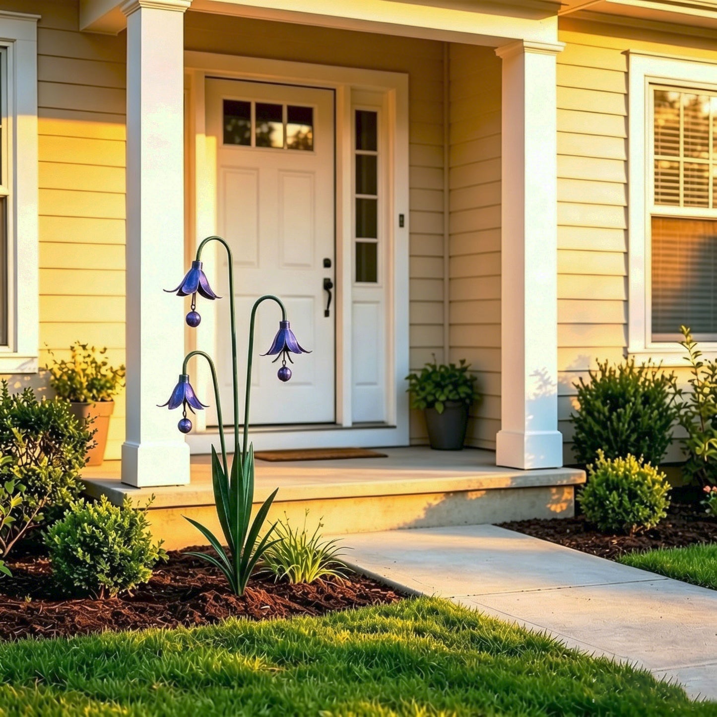 🔥2026 New Model-🔥 – A PeaceCopper Calla Lily Garden Chime Setful Touch for Flower Lovers 🌿🔔