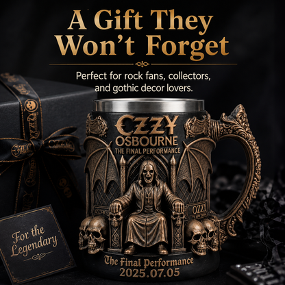 🦇Ozzy Osbourne Commemorative Mug