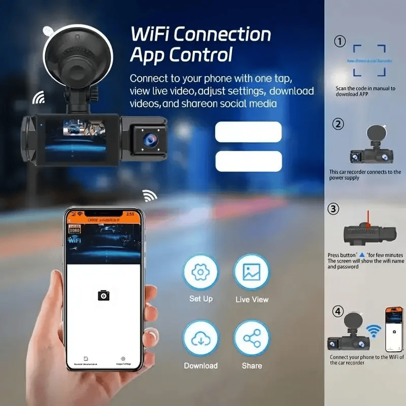🔥Full View Car Dashcam System