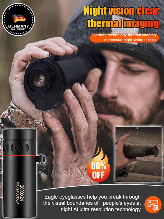 🔭📷4K Night Vision Binoculars 10X Camera Hight Definition Digital