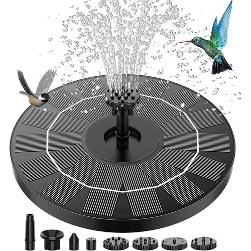 Hot Sale🔥⛲ Solar Fountain, Solar Powered Bird Bath Fountain Pump( 🔥Free Shipping)