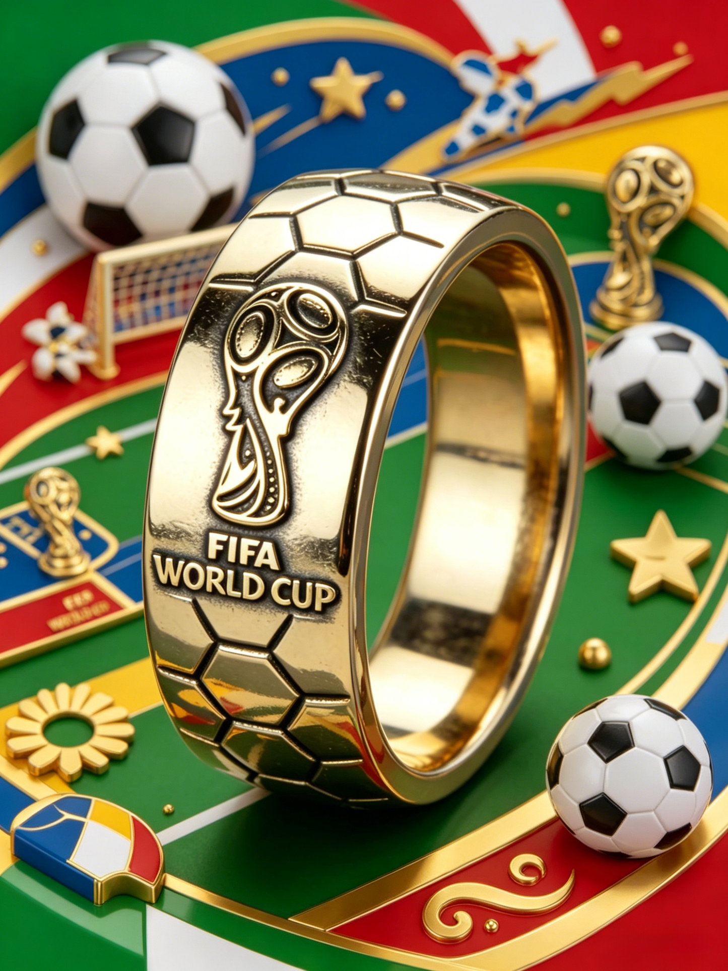 Official World Cup Smart Health Ring
