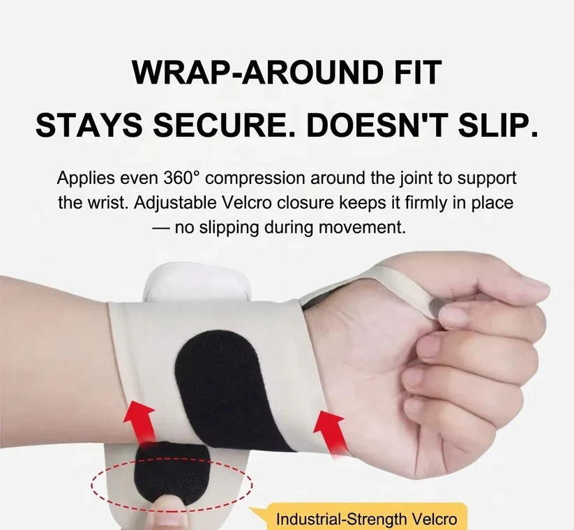 Infrared Heat & Vibration Wrist Relief Massager