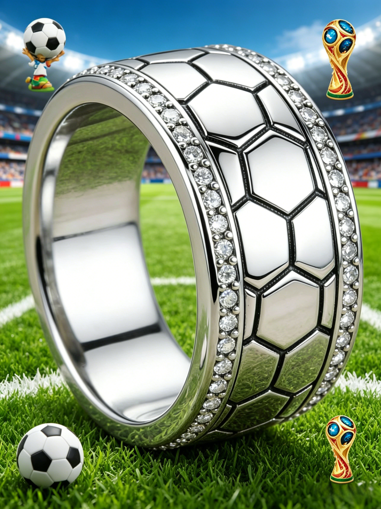 Official World Cup Smart Health Ring