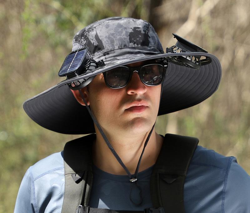 🔥HOT SALE NOW 60% OFF🔥Solar Cooling Sun Hat – Portable Fan Cap