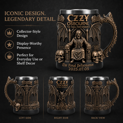 🦇Ozzy Osbourne Commemorative Mug