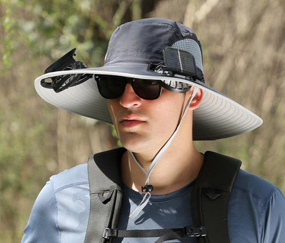 🔥HOT SALE NOW 60% OFF🔥Solar Cooling Sun Hat – Portable Fan Cap