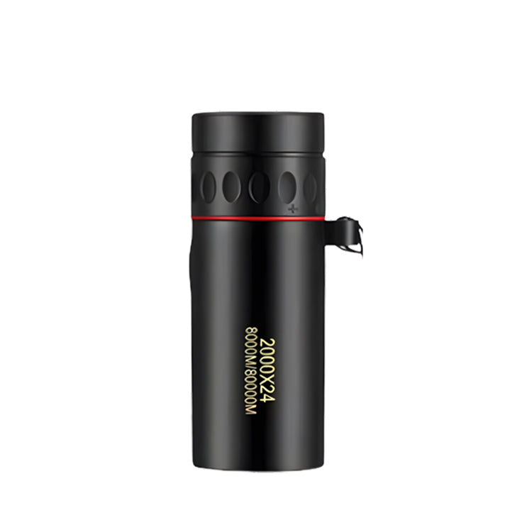 Single-magnification telescope (no thermal imaging) at a distance of 20 meters