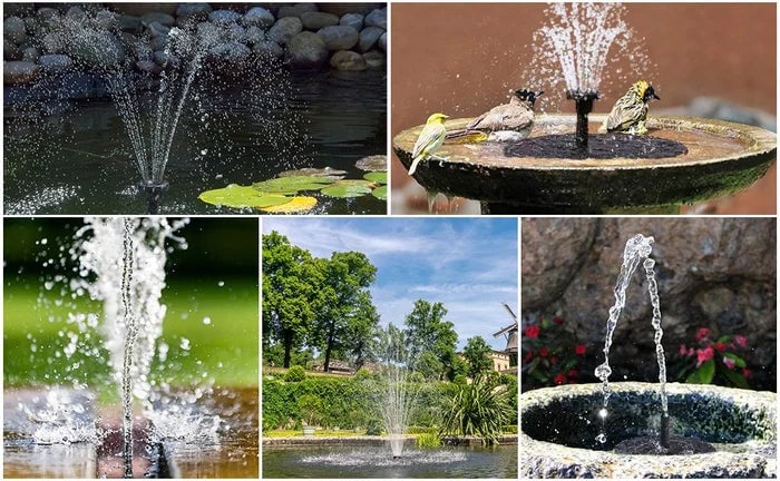 Hot Sale🔥⛲ Solar Fountain, Solar Powered Bird Bath Fountain Pump( 🔥Free Shipping)