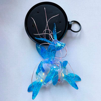 🔥2026 New Model🔥 -🦋✨ Enhance Your GardenCreative Bird Design Solar Wind Chimes