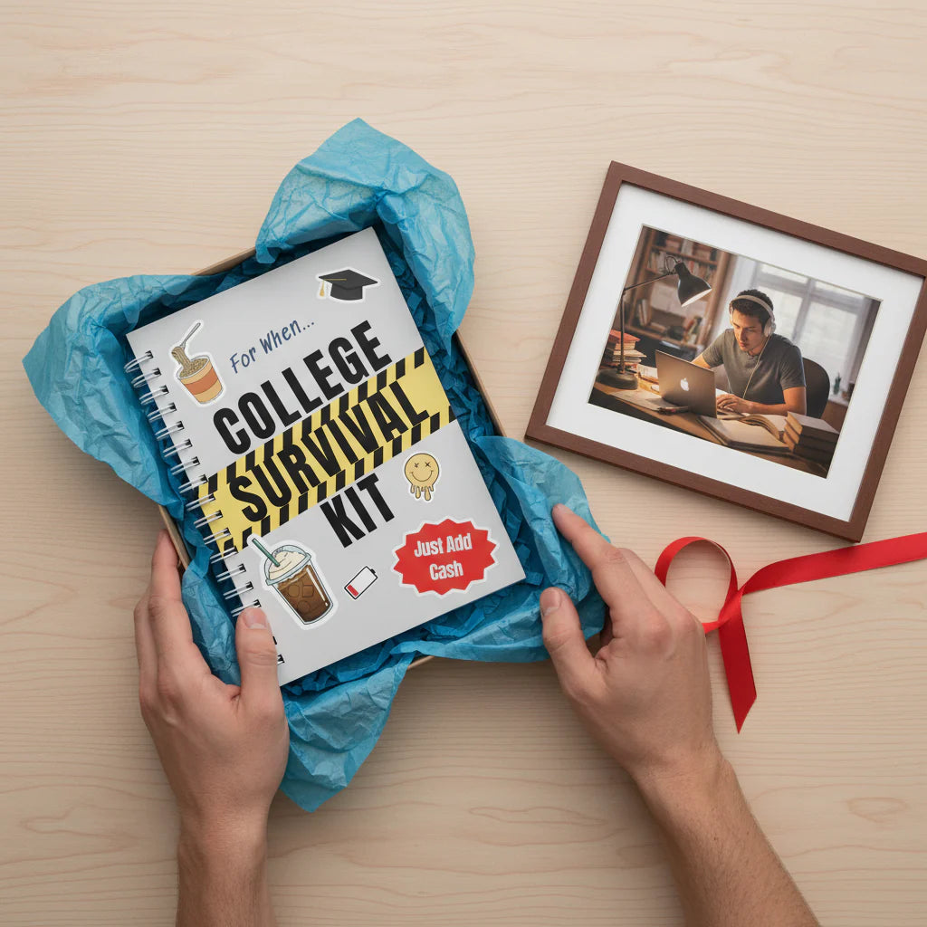 🔥2026 New Model🔥 -The 'For When...' College Survival Kit - Gift Card Book🎓
