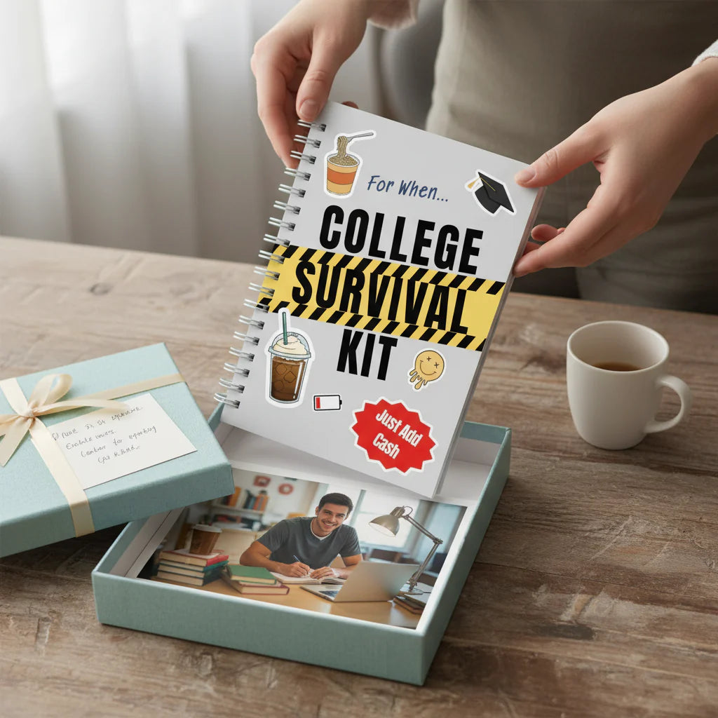 🔥2026 New Model🔥 -The 'For When...' College Survival Kit - Gift Card Book🎓