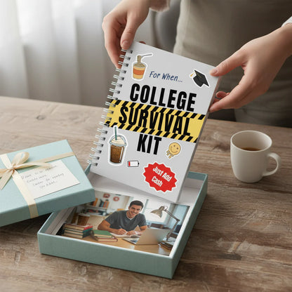 🔥2026 New Model🔥 -The 'For When...' College Survival Kit - Gift Card Book🎓