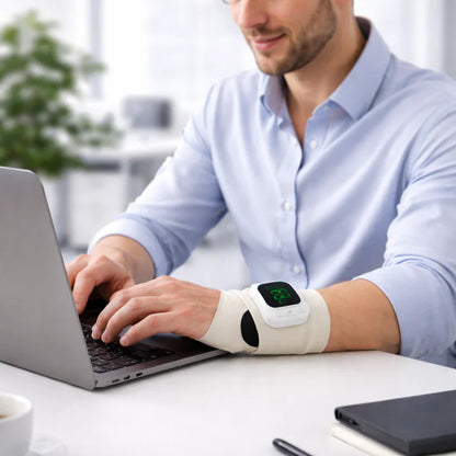 Infrared Heat & Vibration Wrist Relief Massager