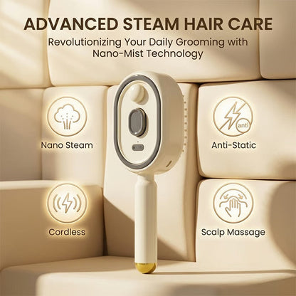 ⏰LAST DAY SALE: 🔥Electric Spray Air Cushion Massage Comb