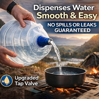 Foldable Water Container with Spigot: Your Ultimate Portable Water Solution