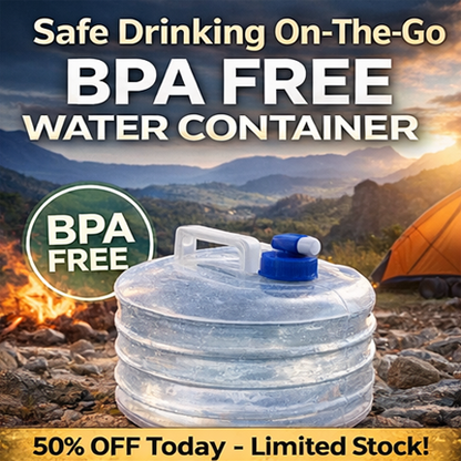 Foldable Water Container with Spigot: Your Ultimate Portable Water Solution