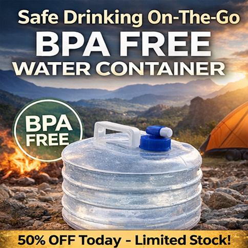 Foldable Water Container with Spigot: Your Ultimate Portable Water Solution