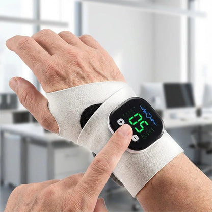 Infrared Heat & Vibration Wrist Relief Massager