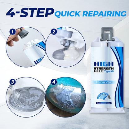FREE SHIPPING High-Strength Metal Repair Epoxy Adhesive