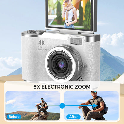 4K HD Flip-Screen Digital Camera
