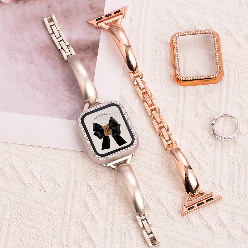 Minimalist Metal Bracelet Watch Band