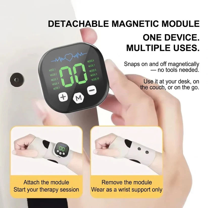 Infrared Heat & Vibration Wrist Relief Massager